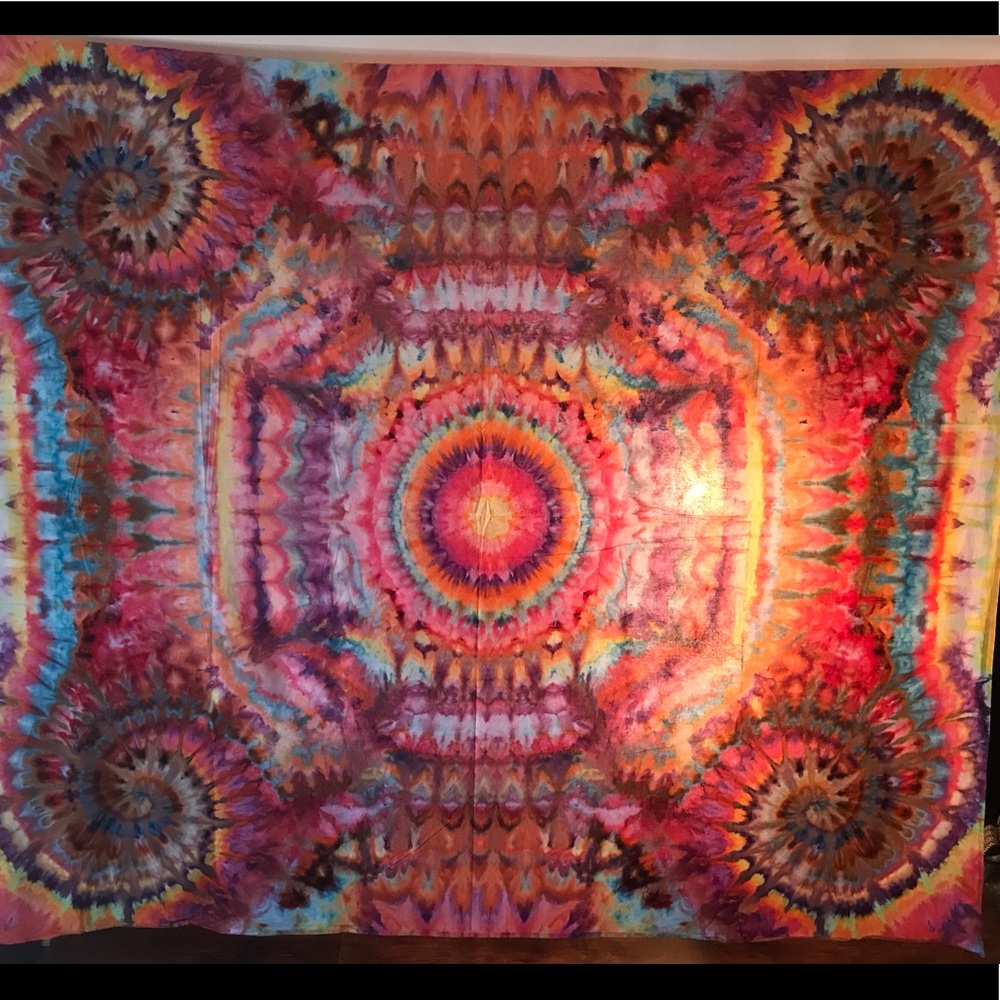 Tiedye tapestry